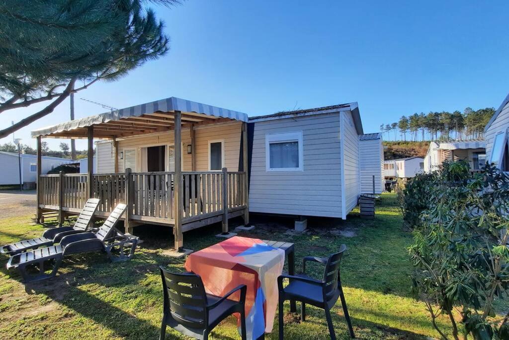 Mobil-Home Loic Camping Les Dunes De Contis 波讷地区圣朱利安 外观 照片